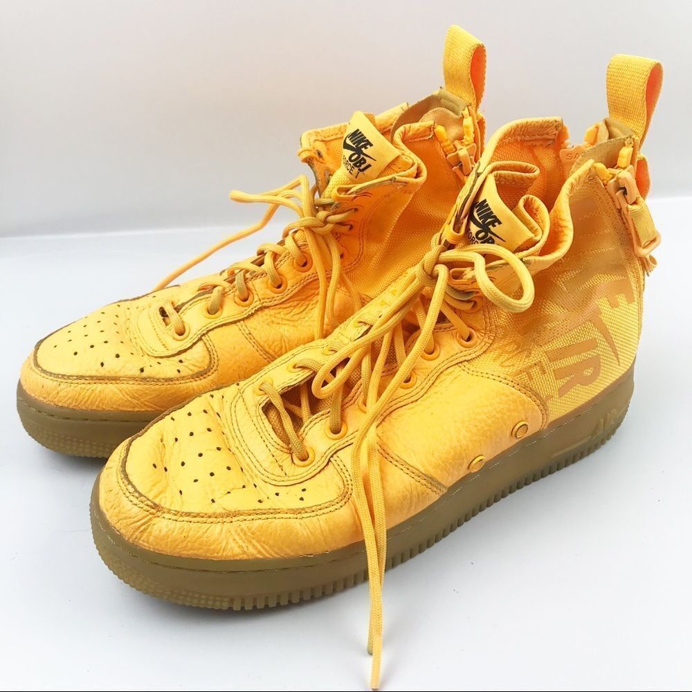 Nike‎ Air Force 1 mid obj neon Orange